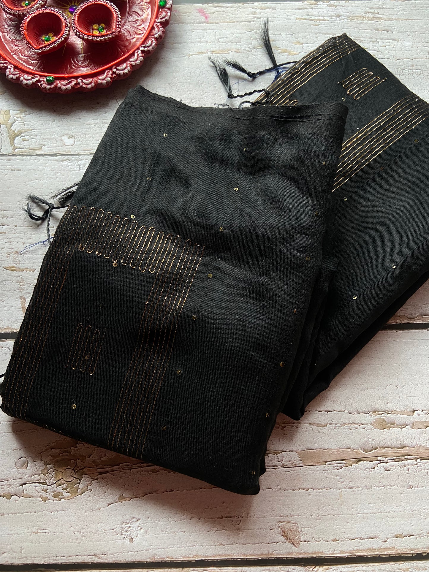 Raga Black Saree