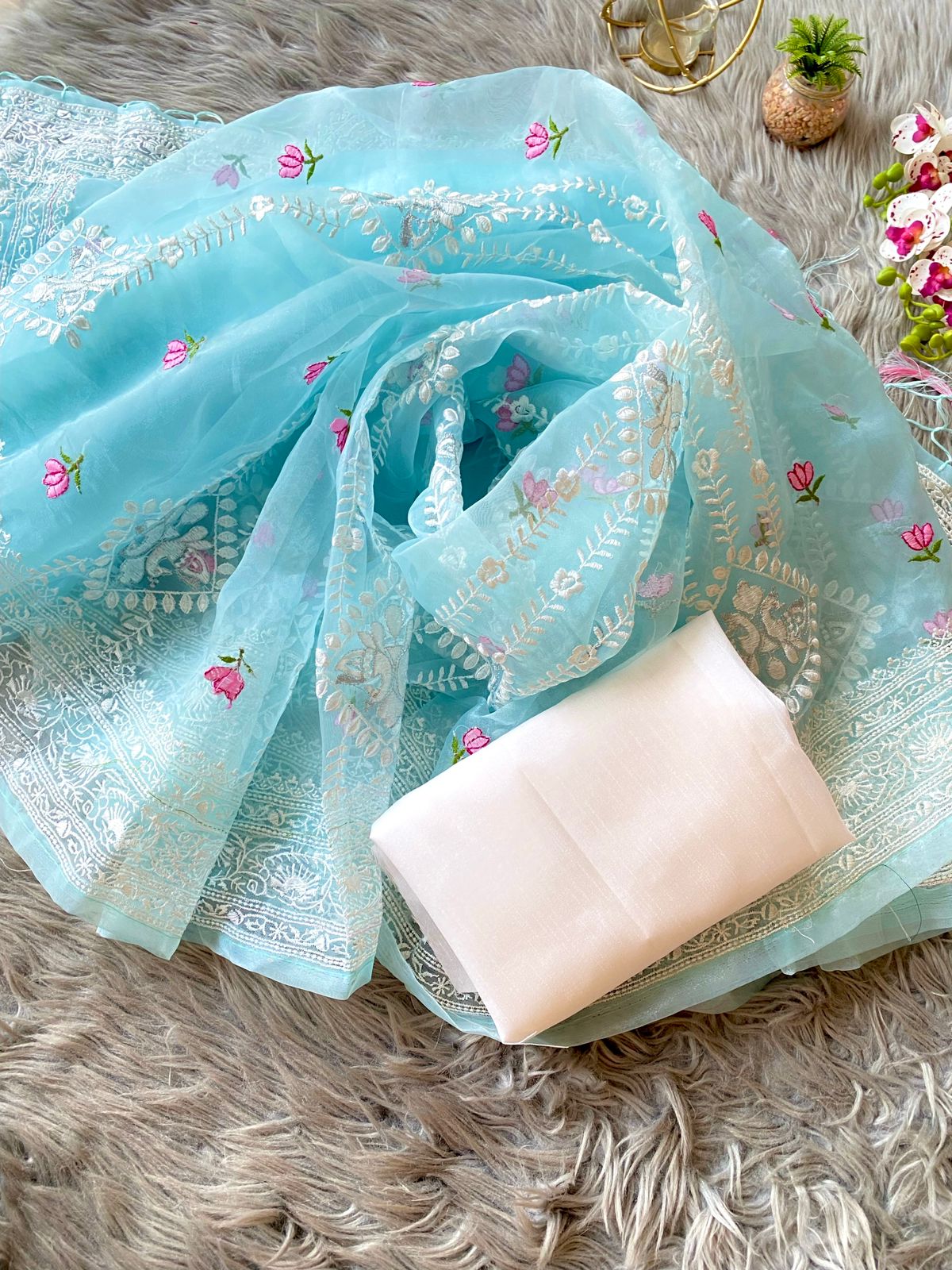 Padma Organza Saree