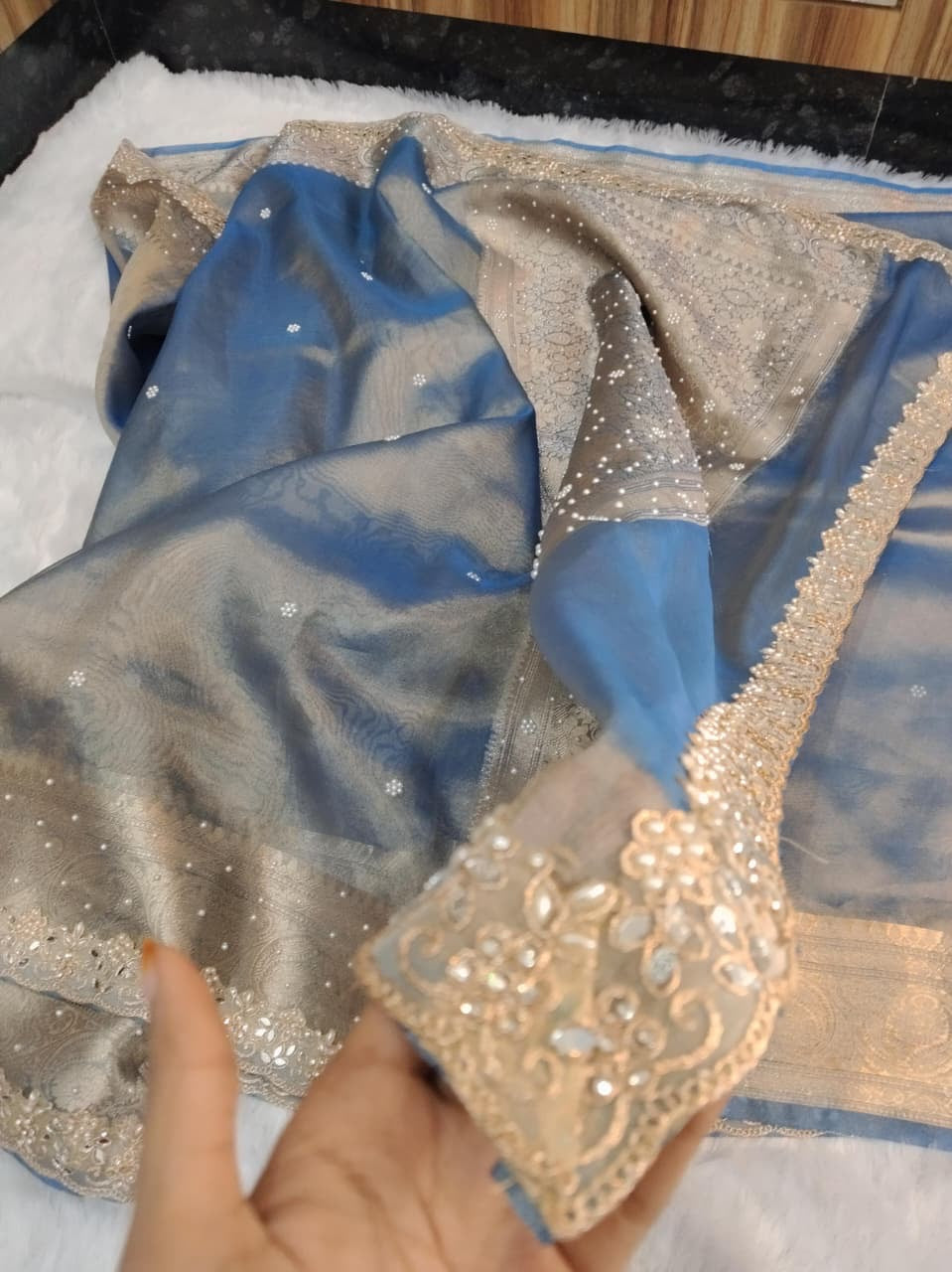 Reba Banarasi Silk Saree