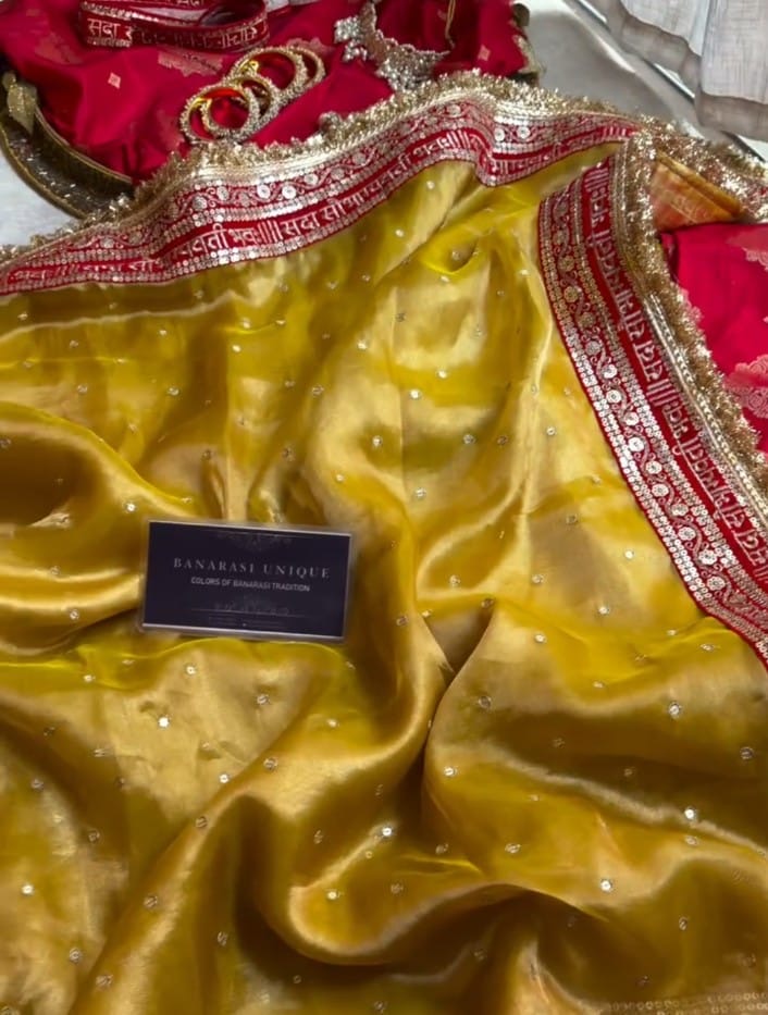 Dulhan Tissue Silk Saree