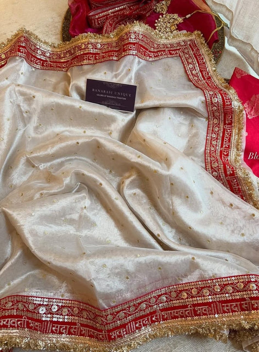Dulhan Tissue Silk Saree