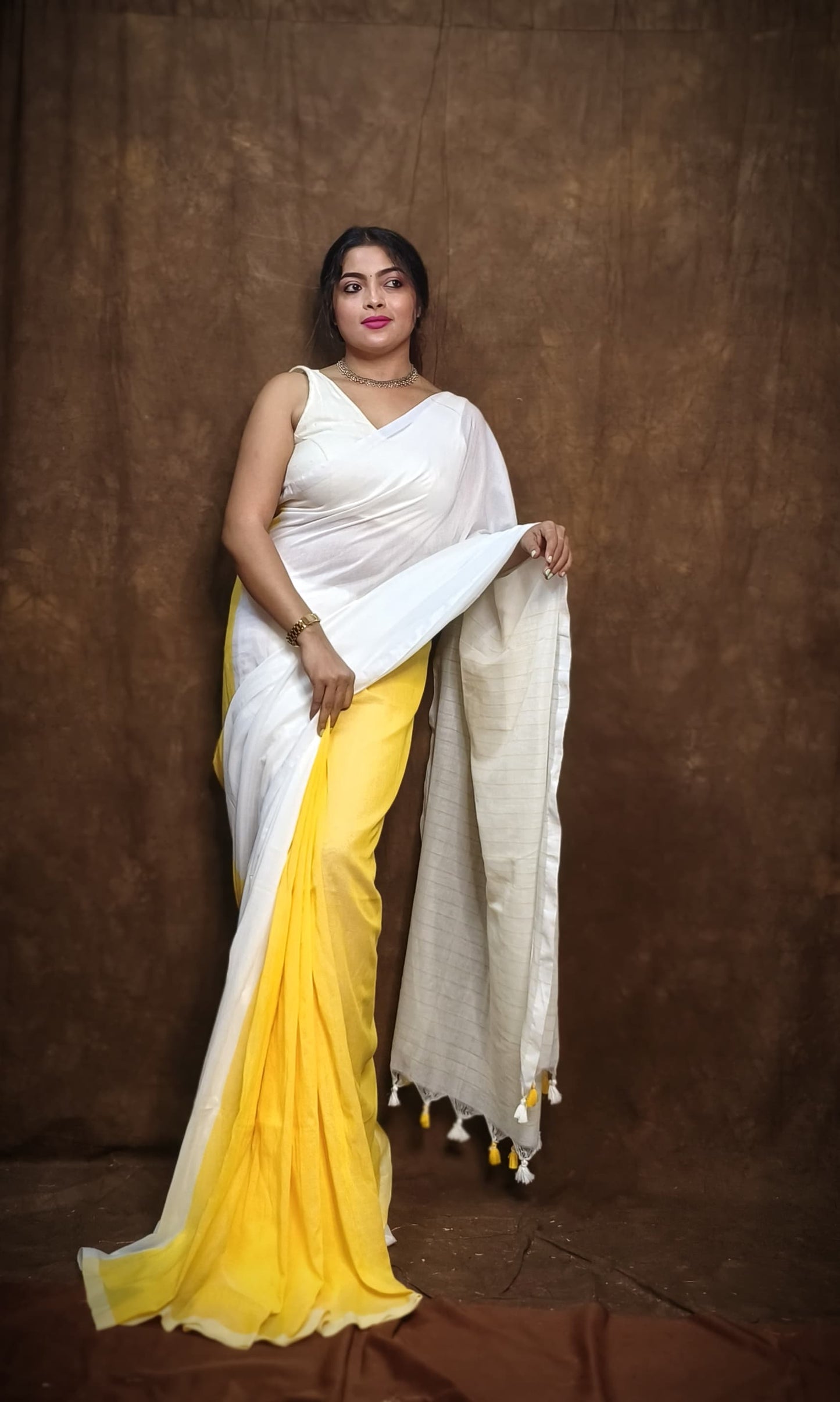 Mrinal mul saree