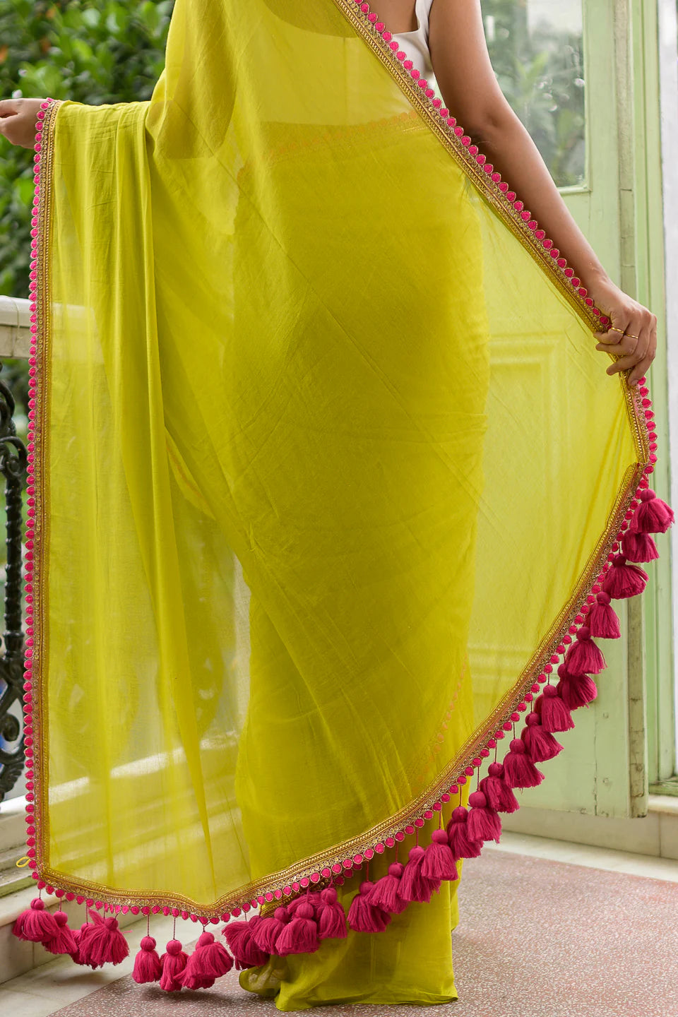 Vidya Mul Saree