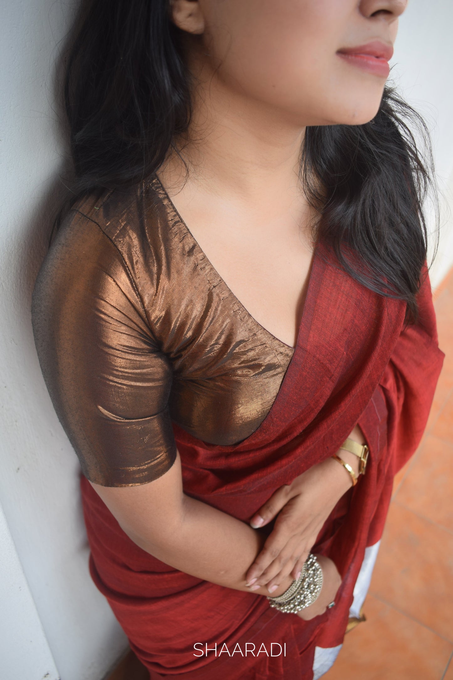 The Rosemary Saree