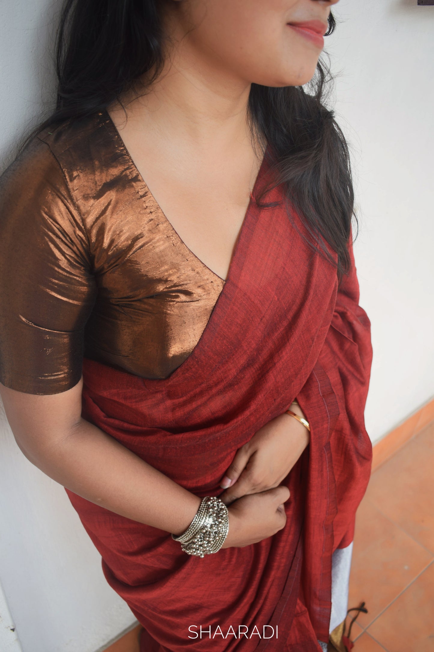 The Rosemary Saree