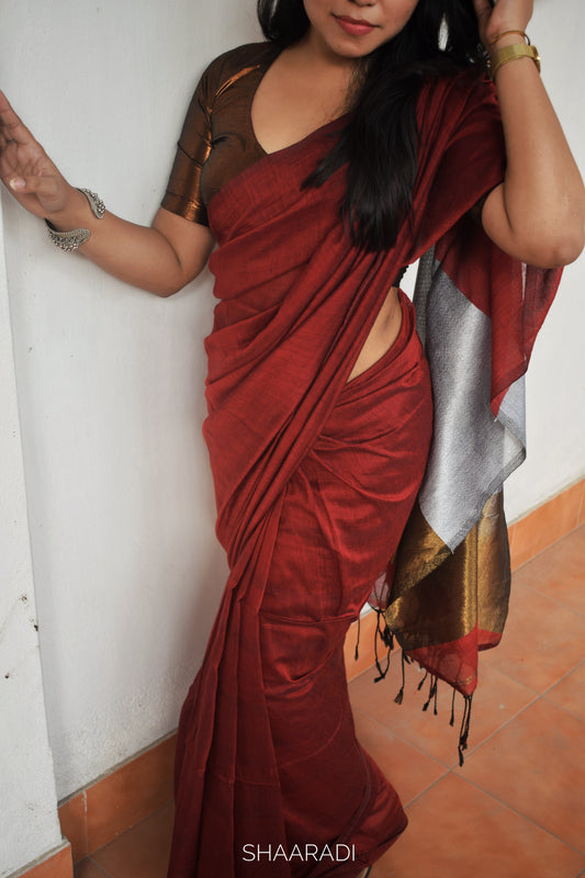 The Rosemary Saree