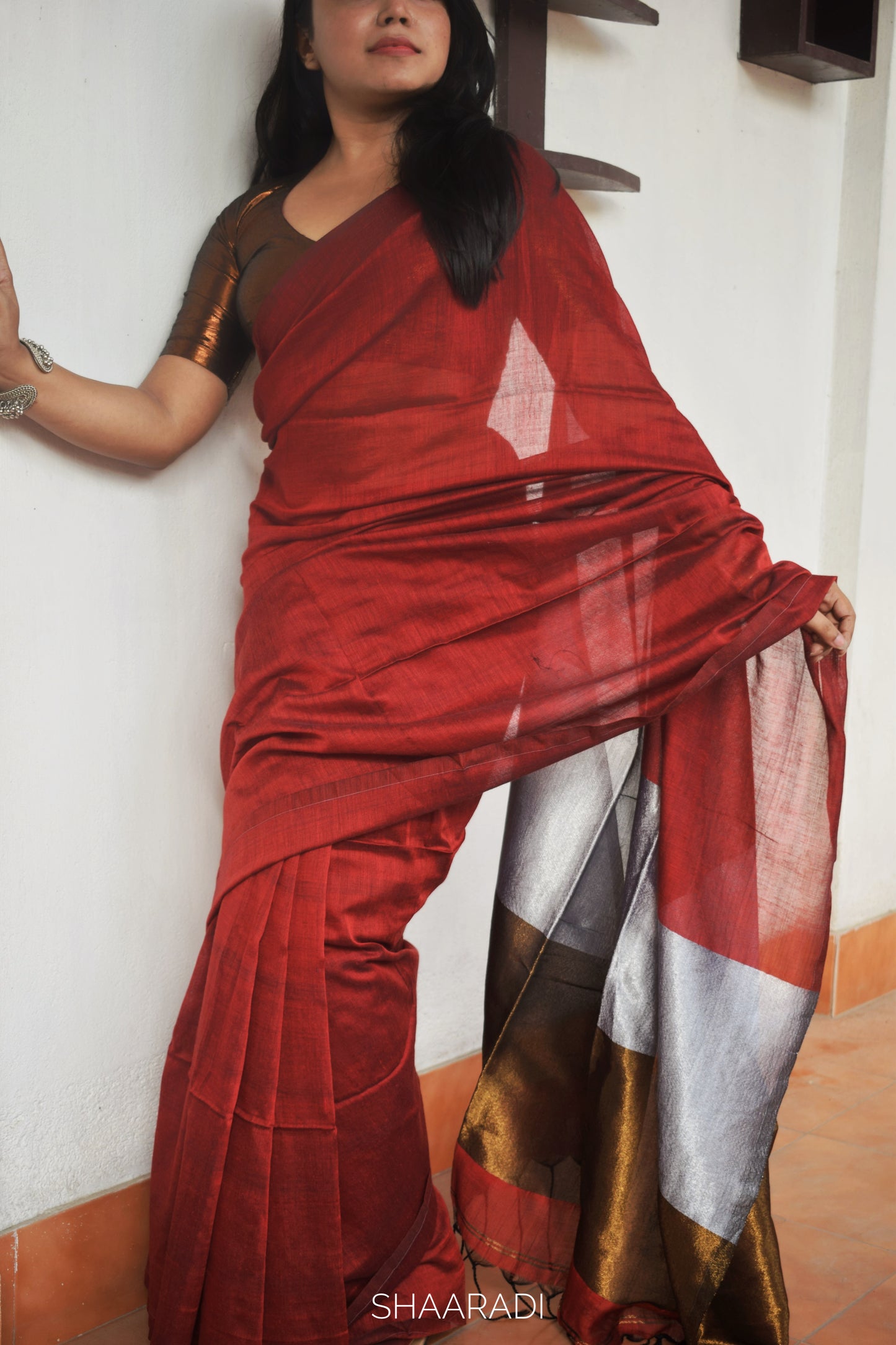 The Rosemary Saree