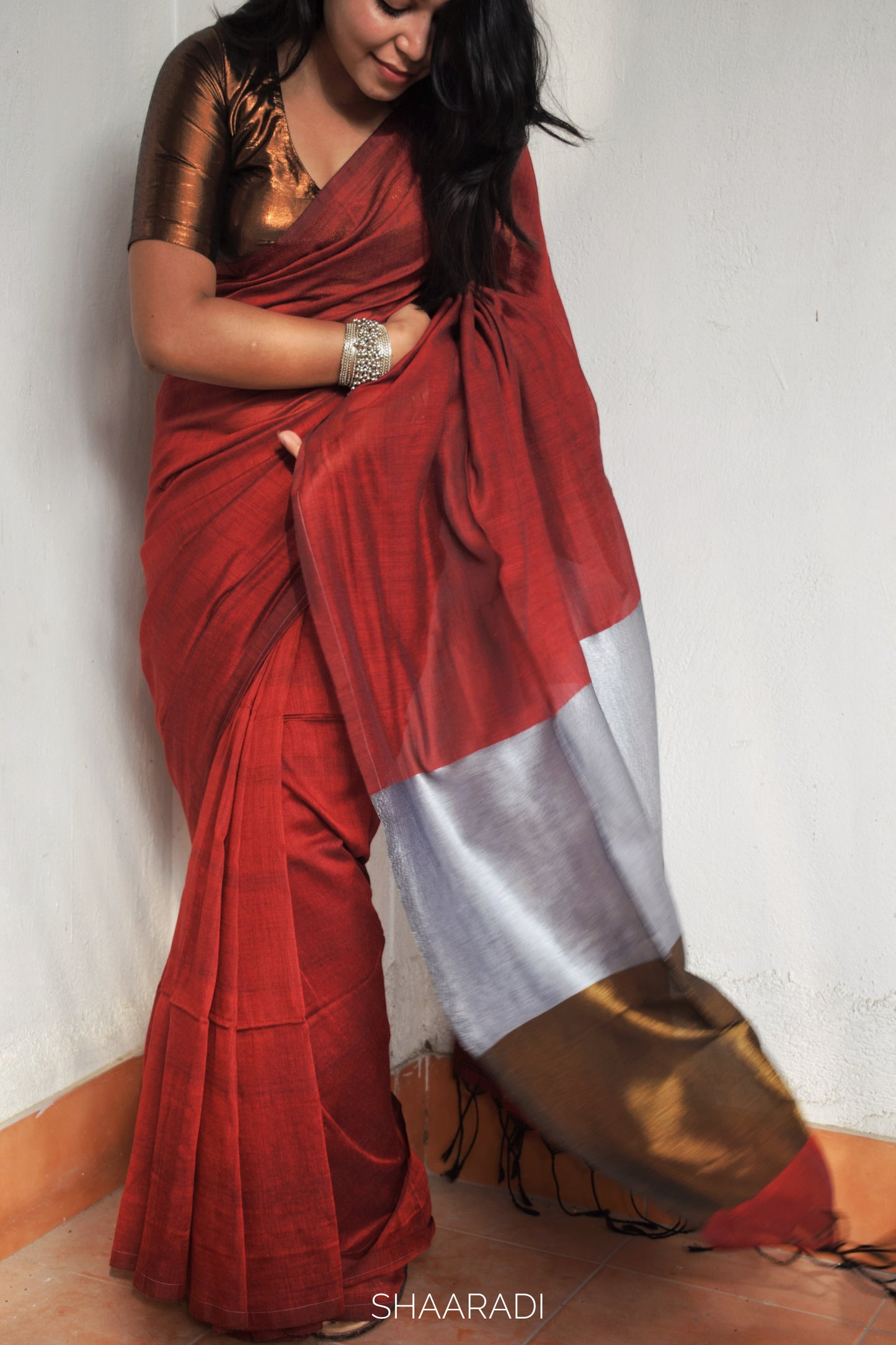 The Rosemary Saree