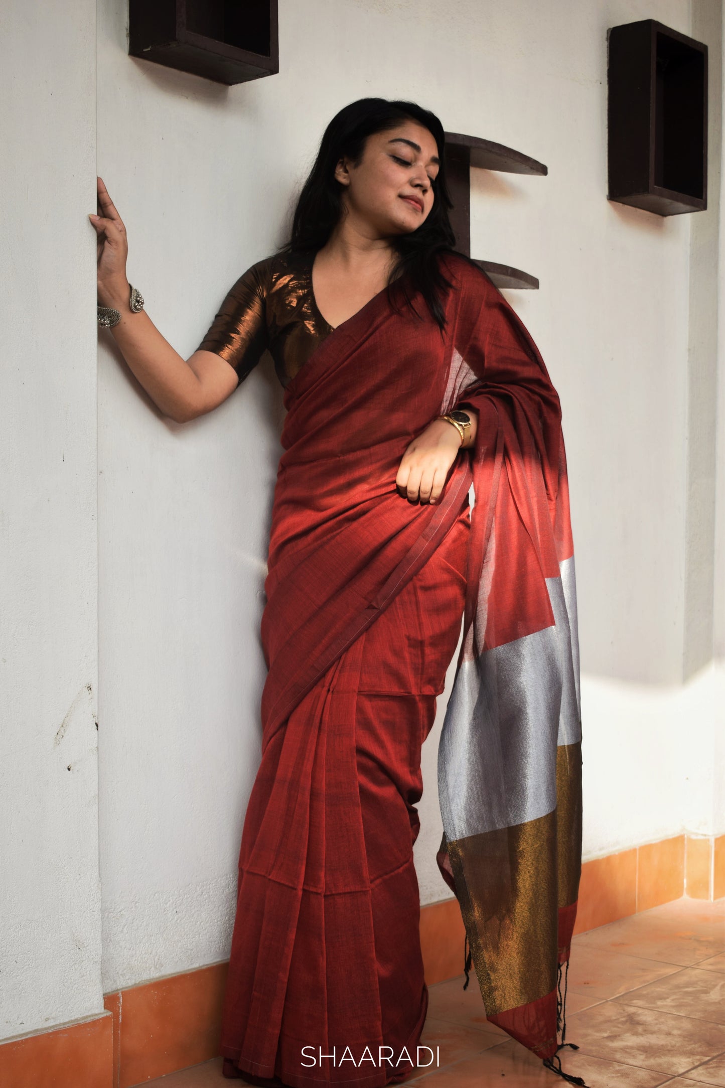 The Rosemary Saree