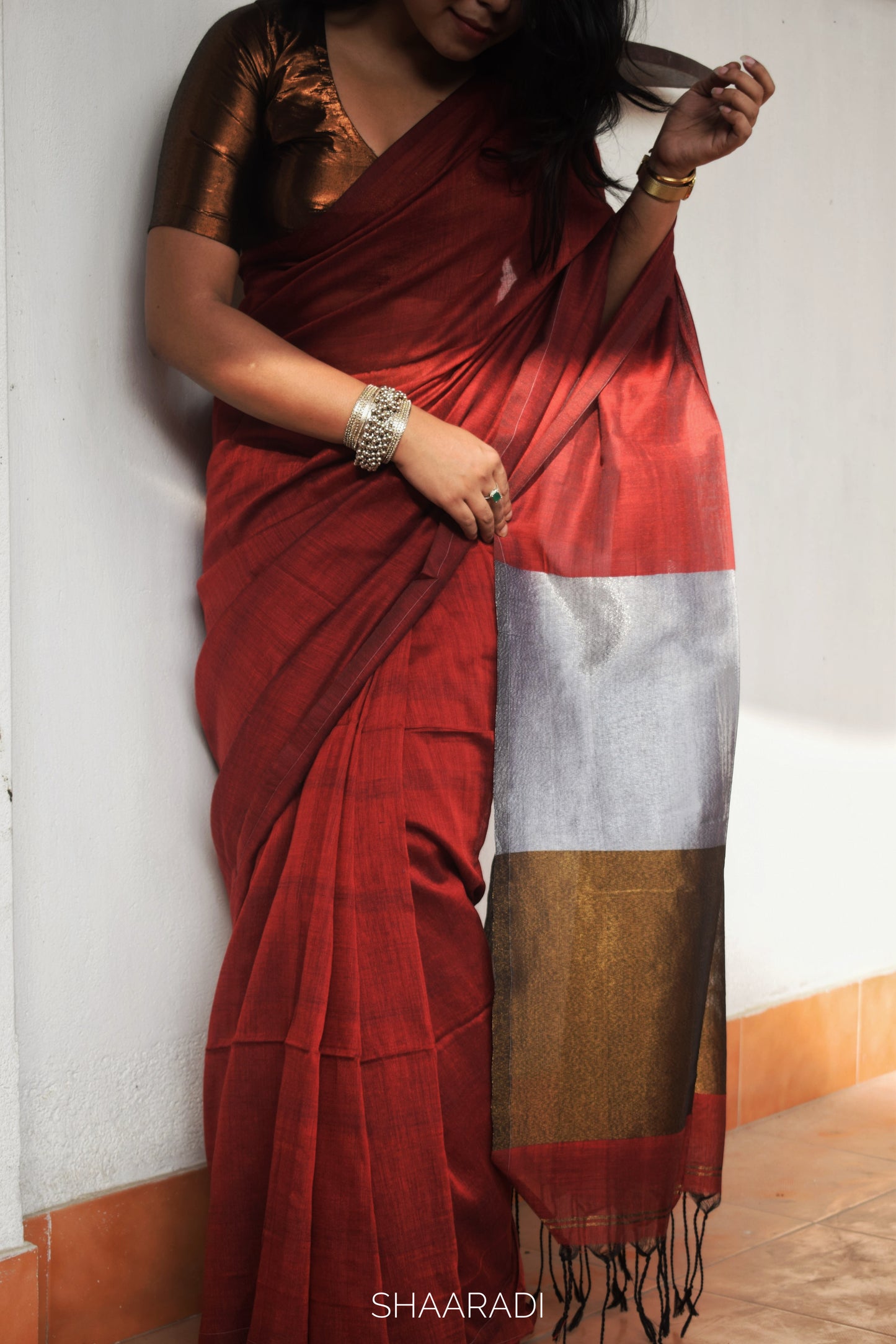 The Rosemary Saree