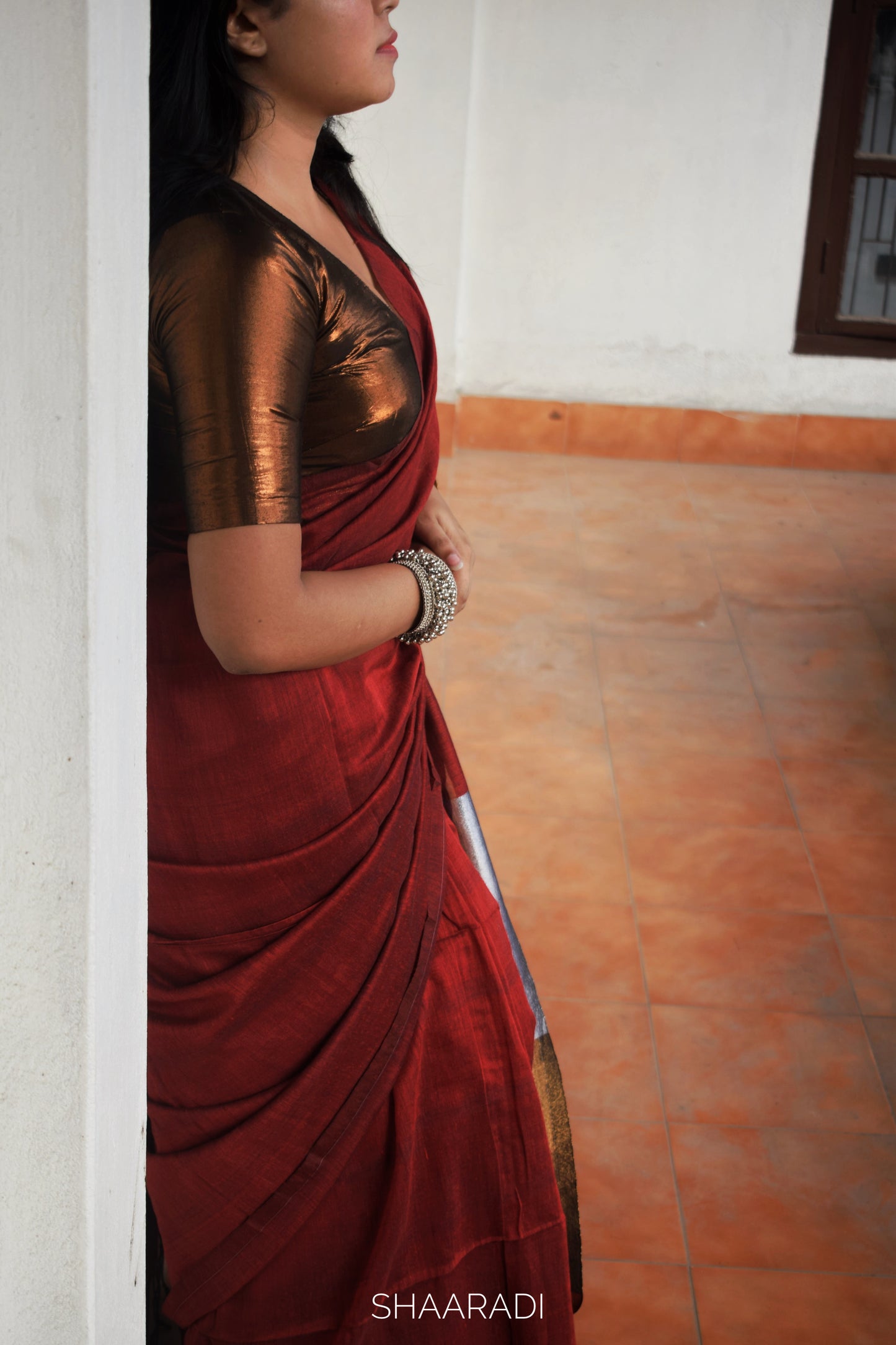 The Rosemary Saree