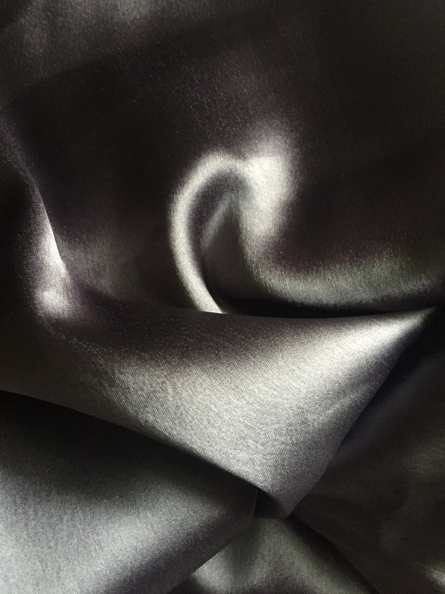 Moon Grey Satin Saree