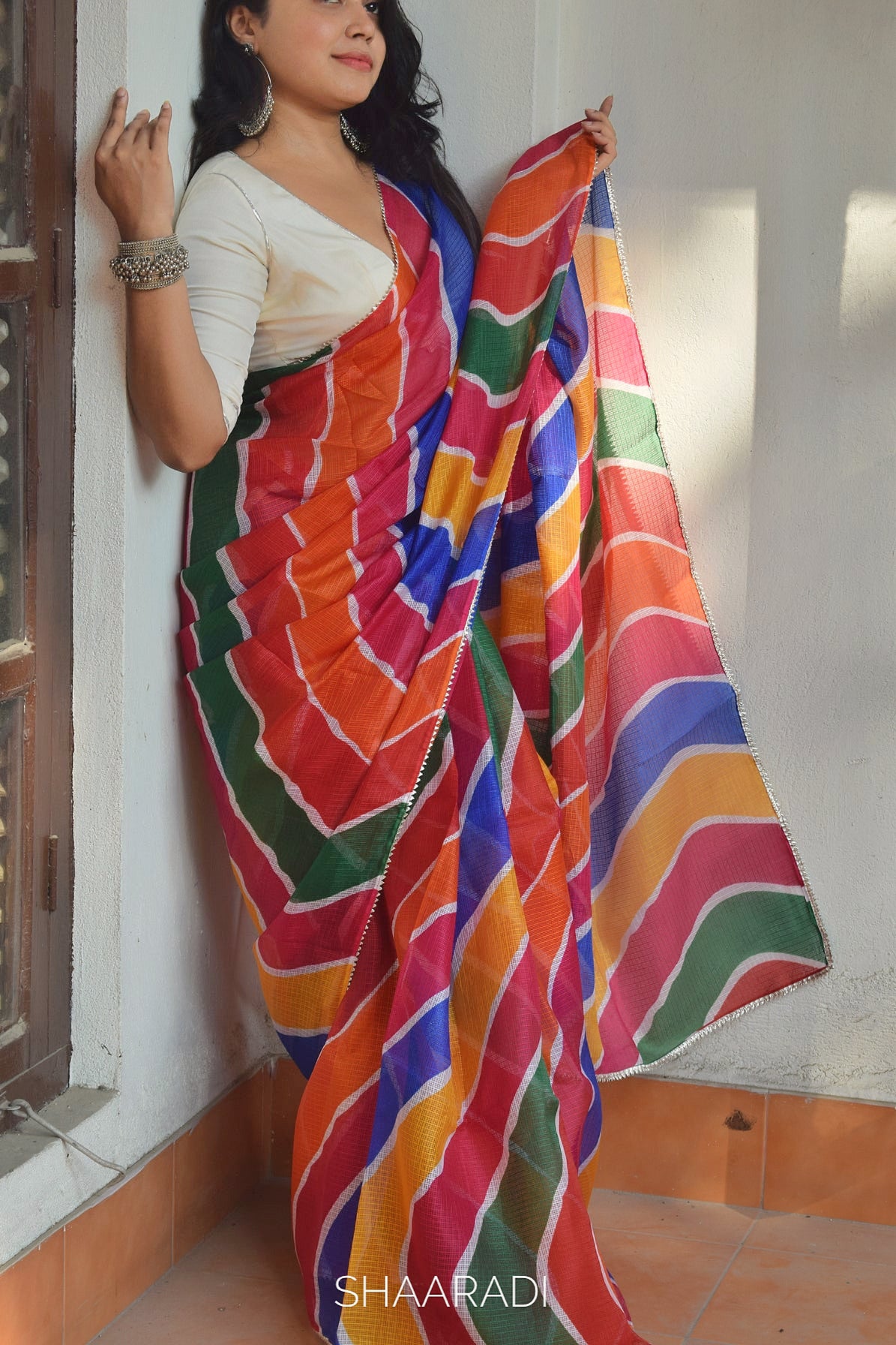 Rangoli Saree