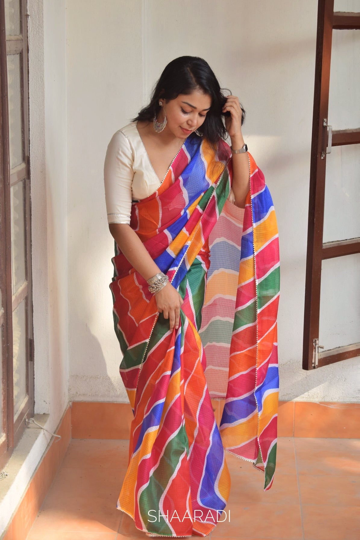 Rangoli Saree