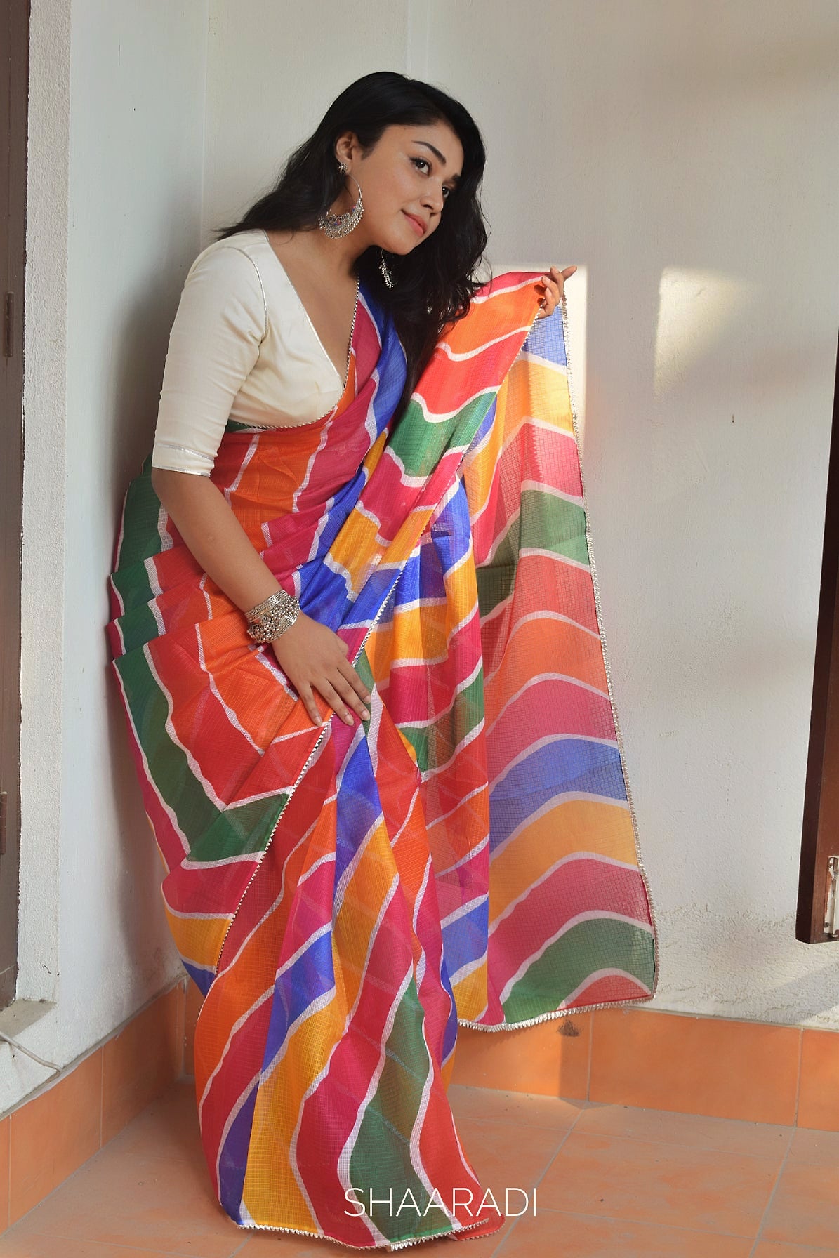 Rangoli Saree