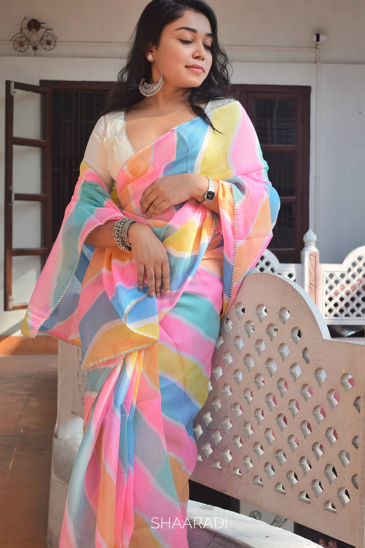 The Satrangi Saree