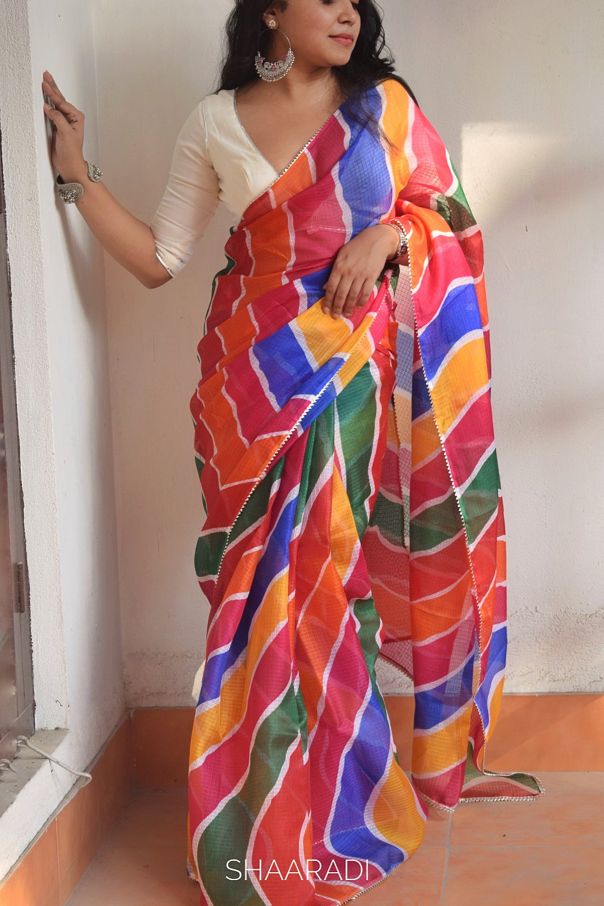 Rangoli Saree