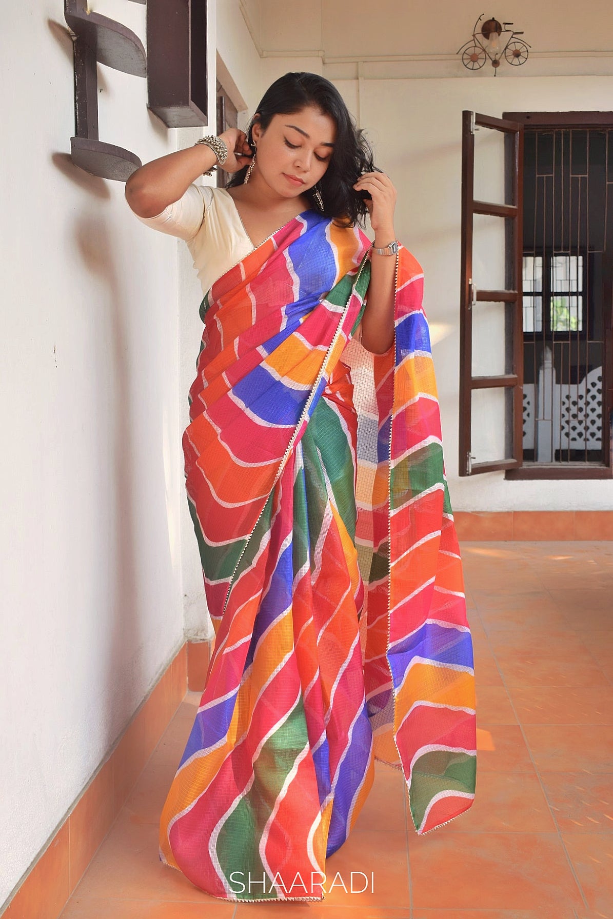 Rangoli Saree