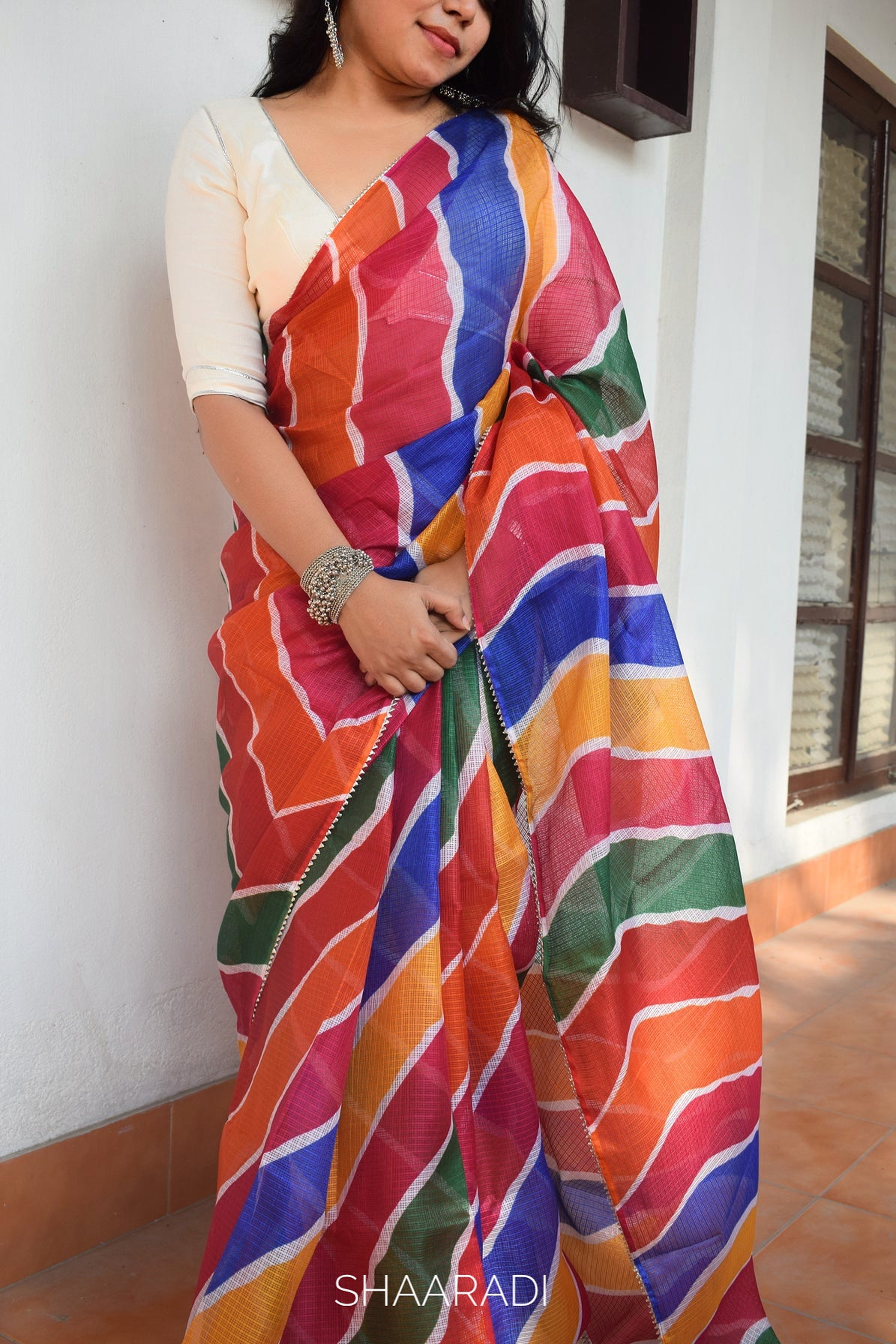 Rangoli Saree