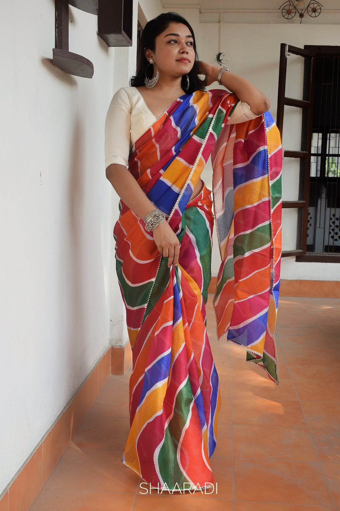 Rangoli Saree