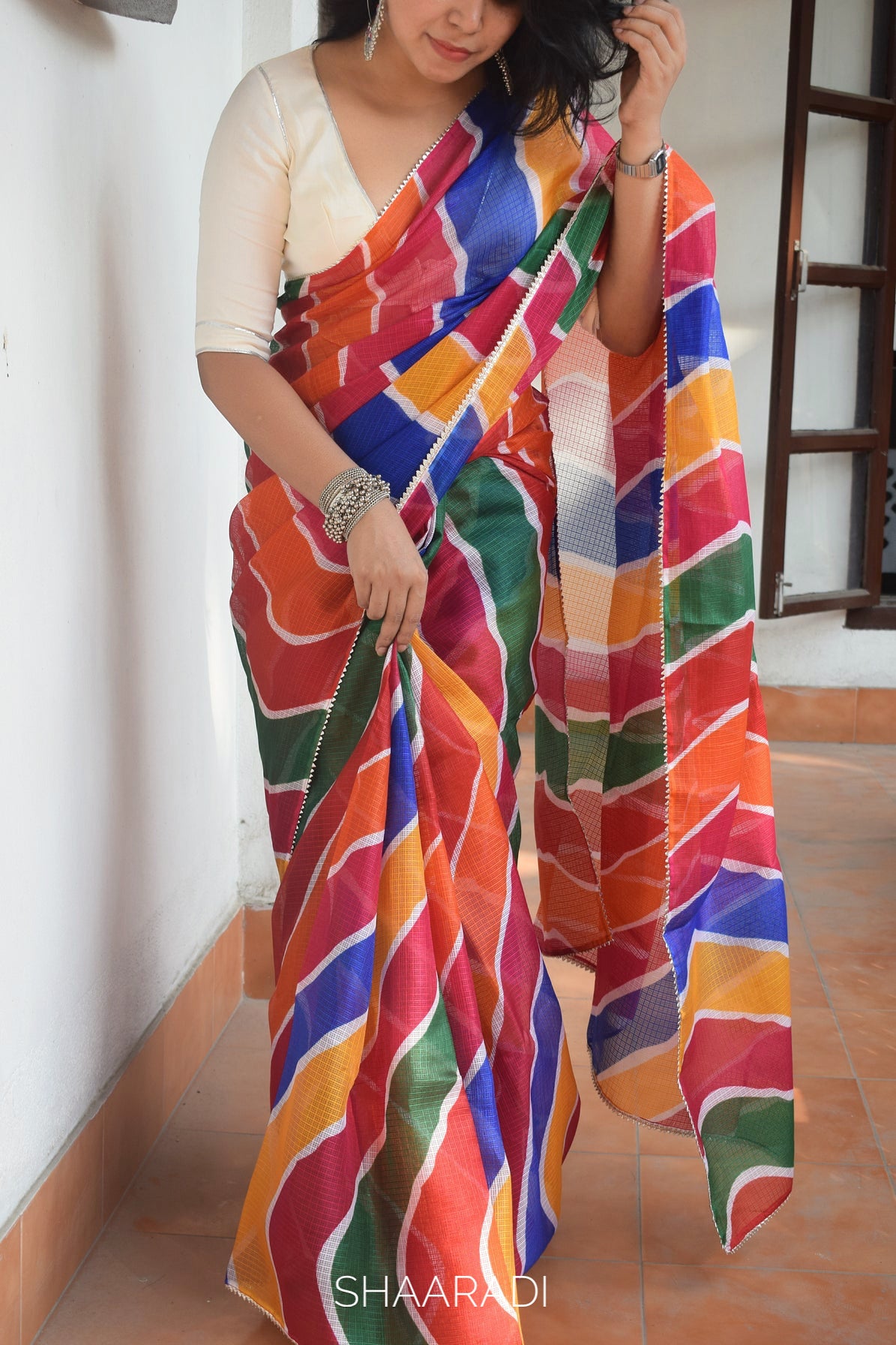 Rangoli Saree