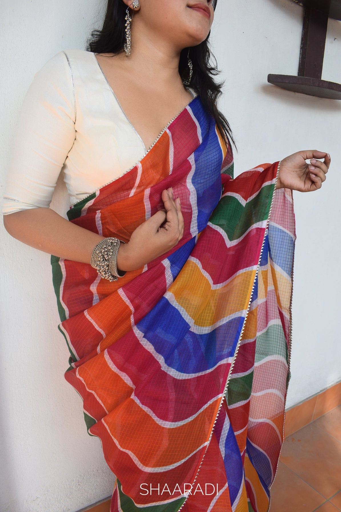 Rangoli Saree