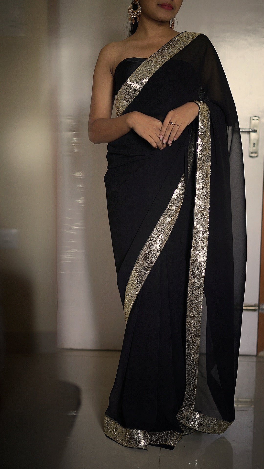 Sequin Moment Saree