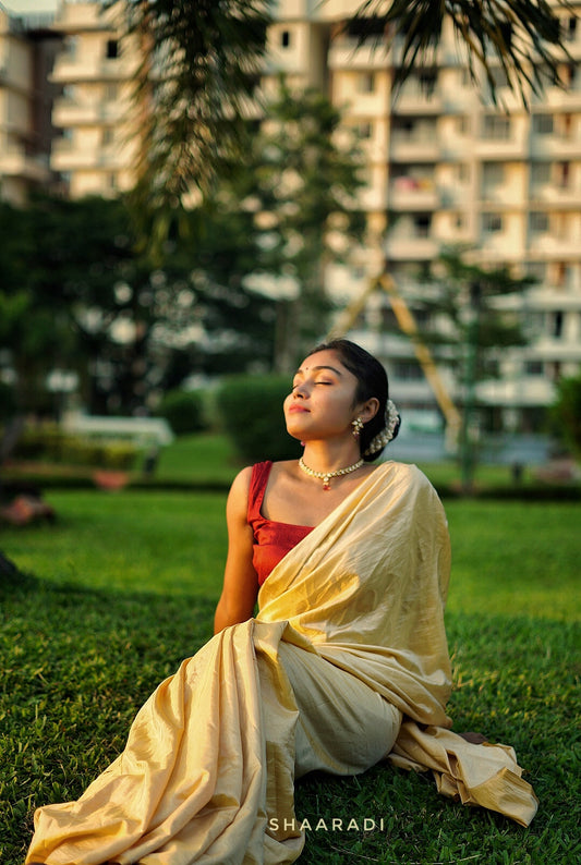 Goldy Waves Saree