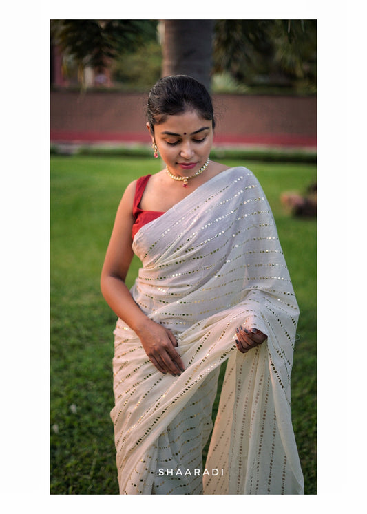 Golden Dreams Saree