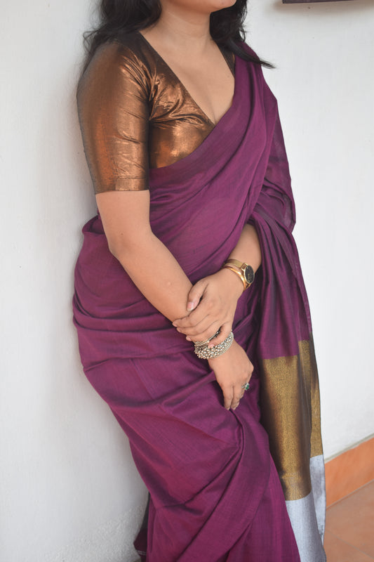 The Salvia Saree